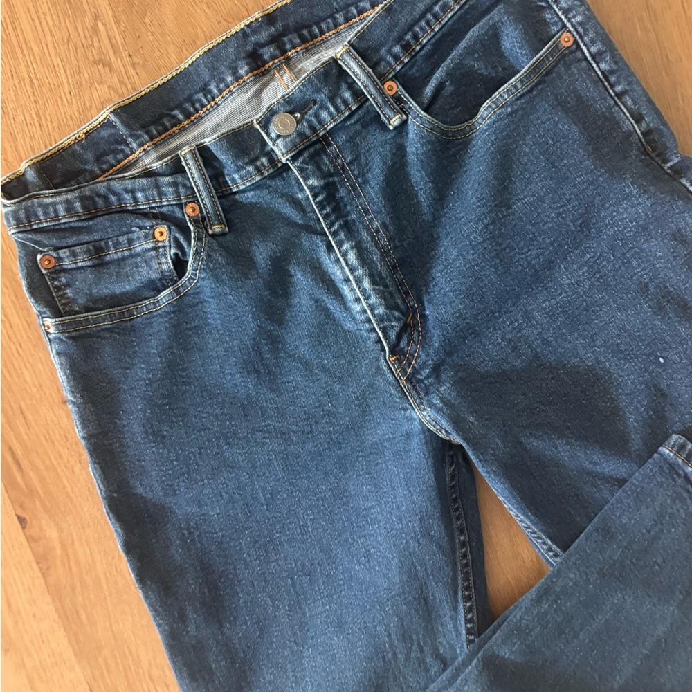 Levi's Men's Blue classic Jeans. 36/30 - Picture 2 of 5
